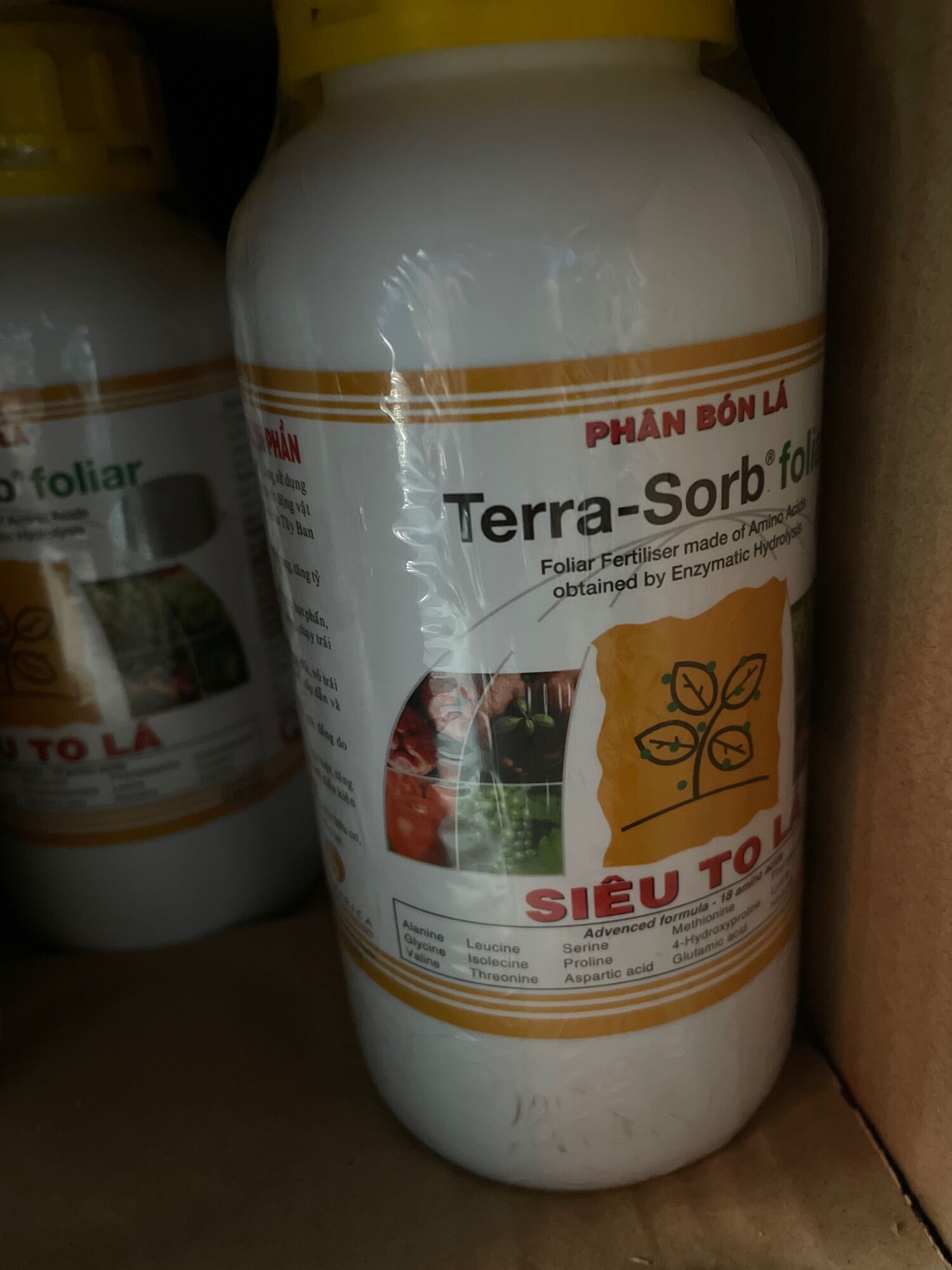 Phân bón terra-sorb- siêu to lá