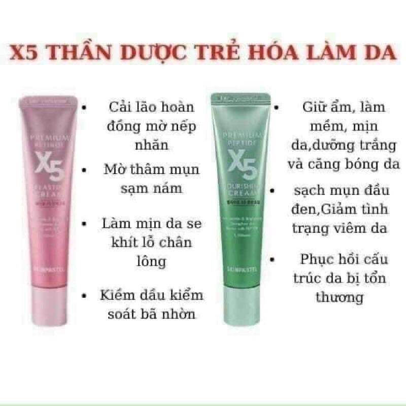 Kem Trẻ Hoá Phục Hồi Dưỡng Trắng Da X5
