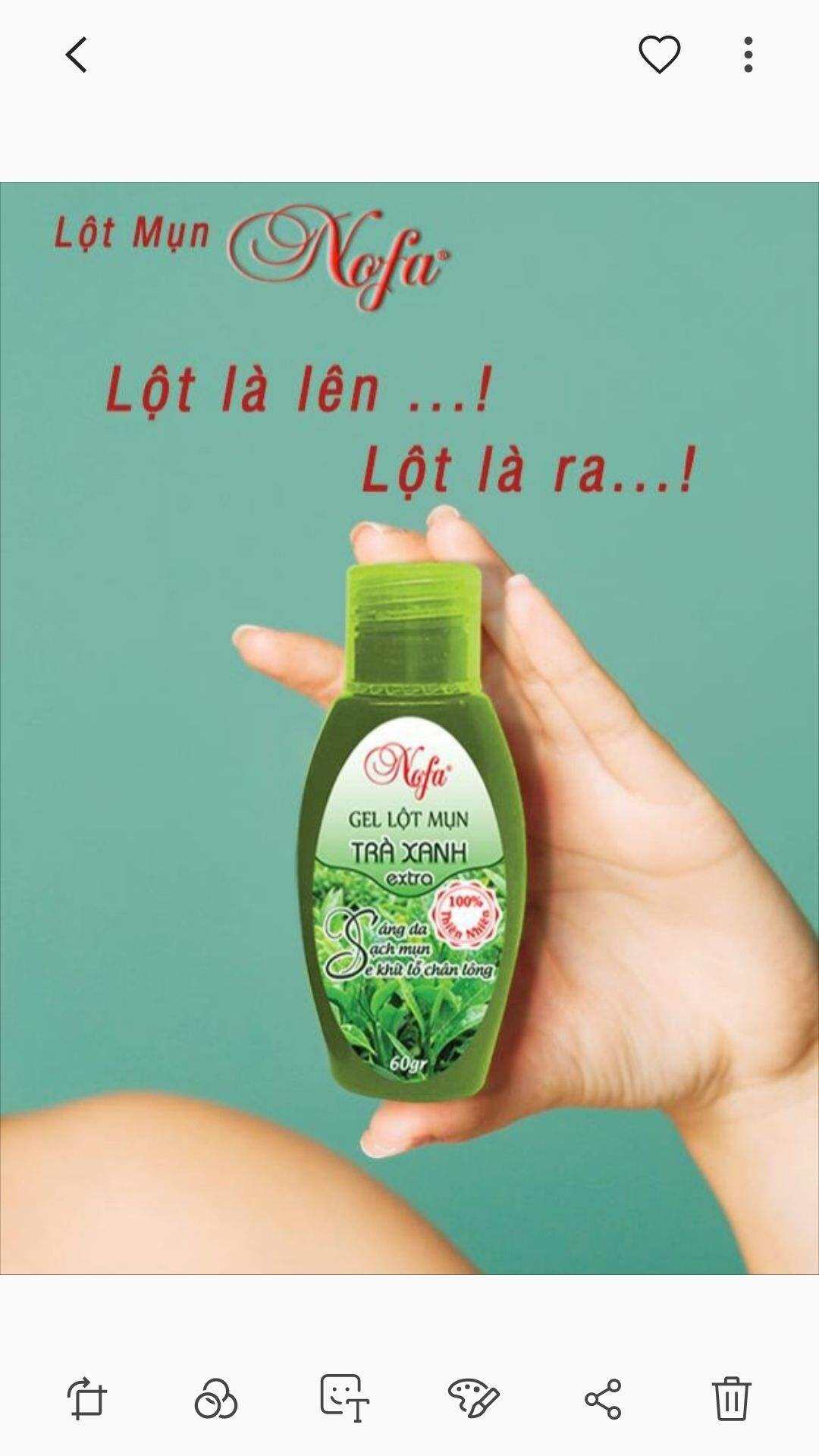 Combo 10 Gel Lột Mụn Trà Xanh Extra Nof