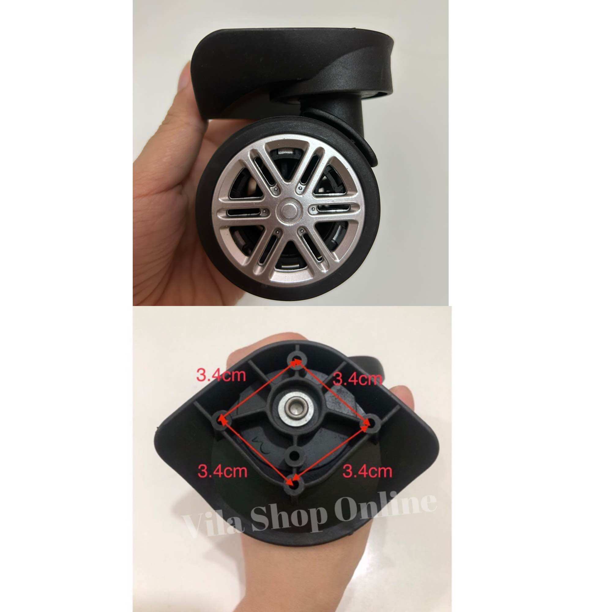 Bánh xe xoay thay thế cho vali