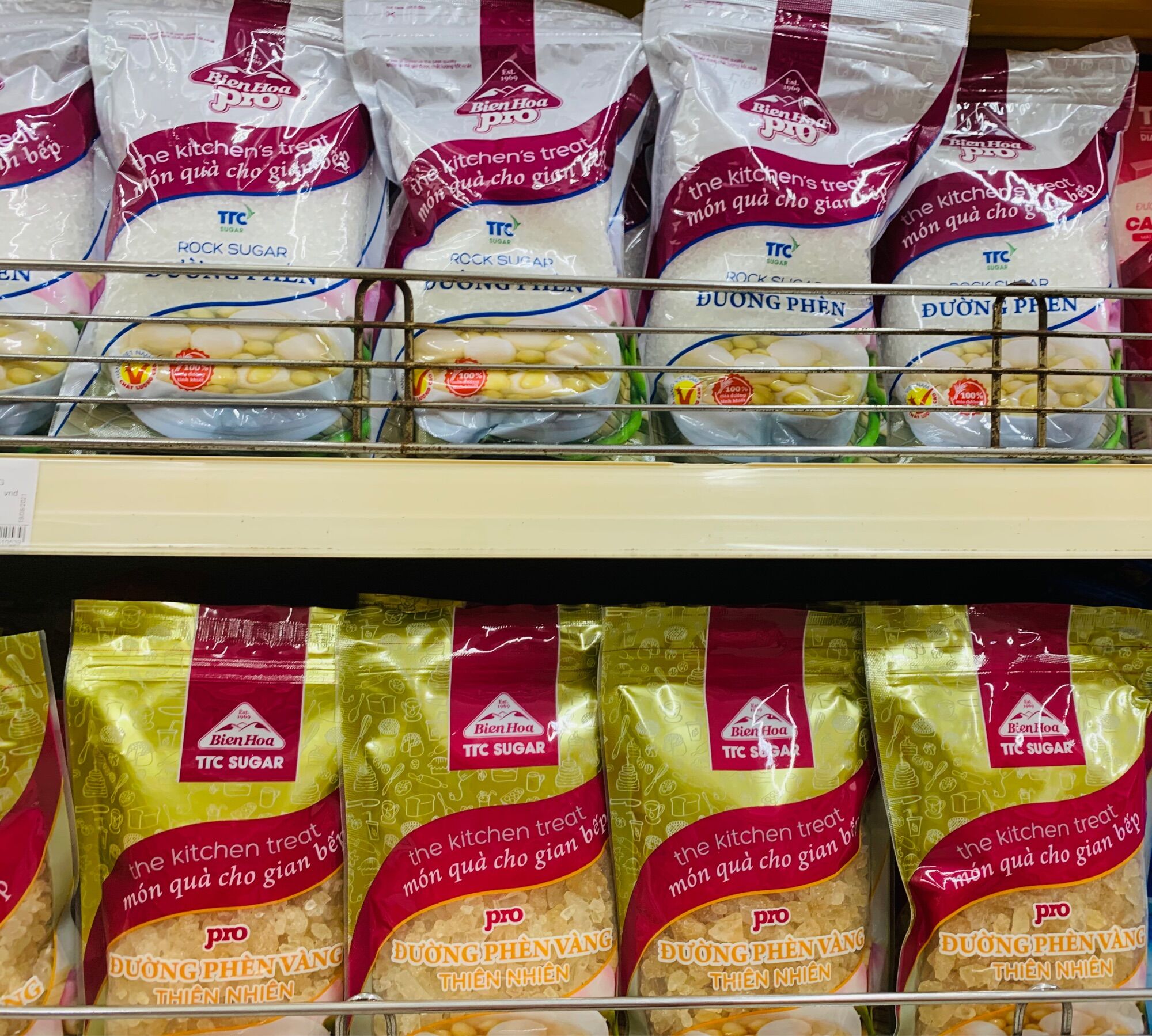 Đường phèn vàng/ trắng Biên Hoà 500g