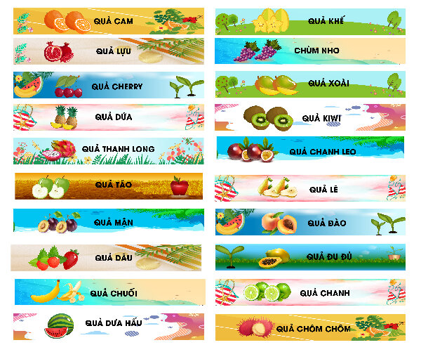 1 bậc decal dán cầu thang quả tiếng việt
