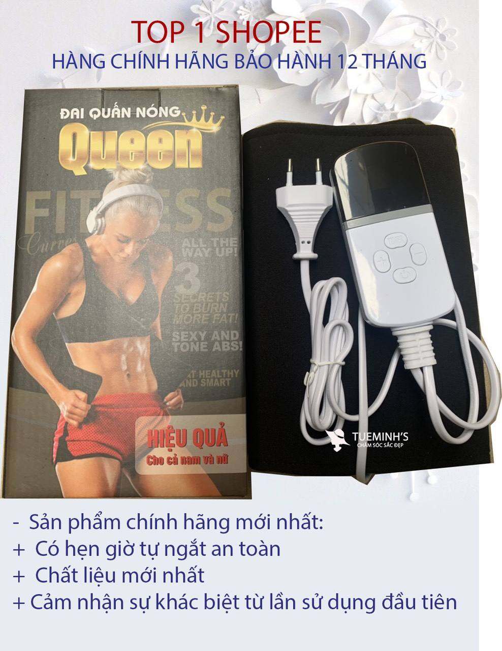 Đai quấn nóng tan mỡ Queen