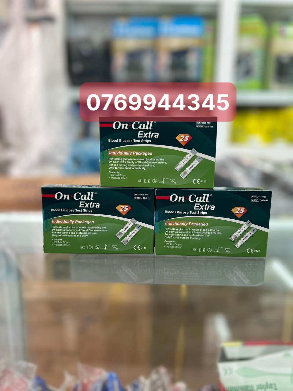 Que thử đường huyết Acon Oncall Extra | On Call 25 que