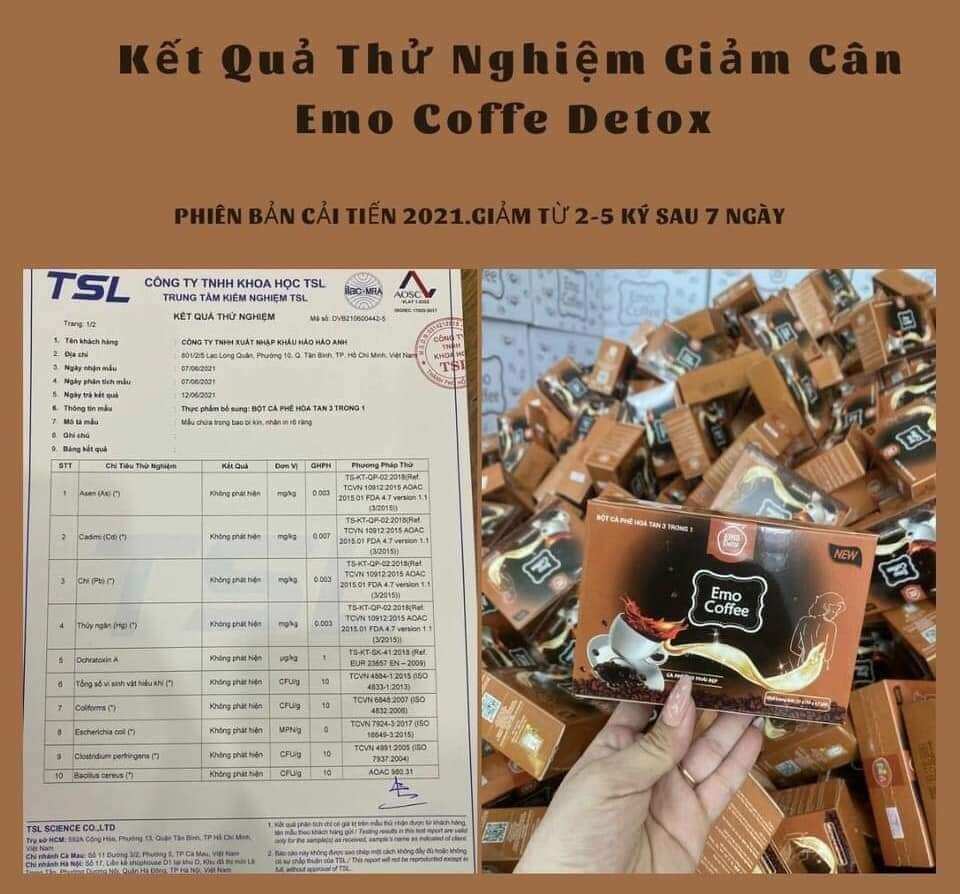 Ba hộp Giảm Cân Cà Phê Cấp tốc siêu nhanh