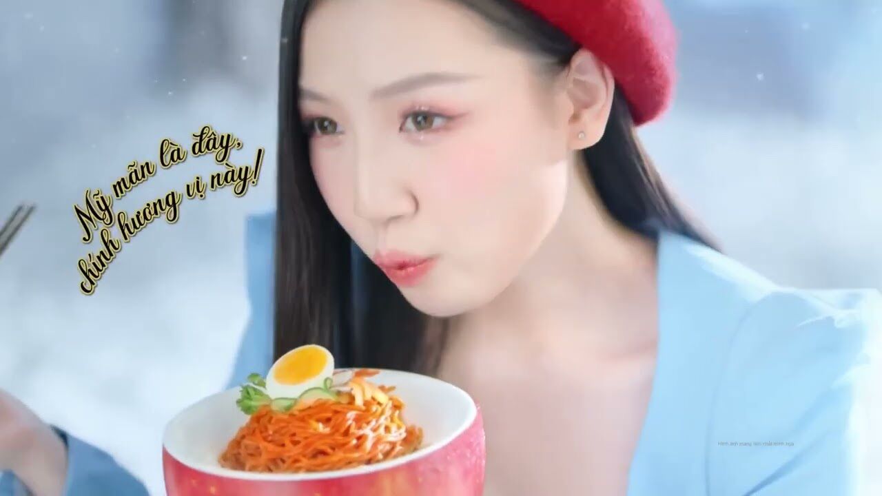 Mì omachi mì trộn lạnh sốt táo thế hệ mới . date mới
