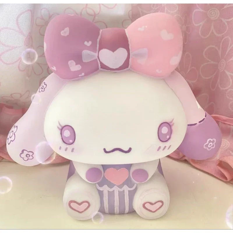 Tượng thạch cao tô màu Cinnamoroll size lớn cao 15cm