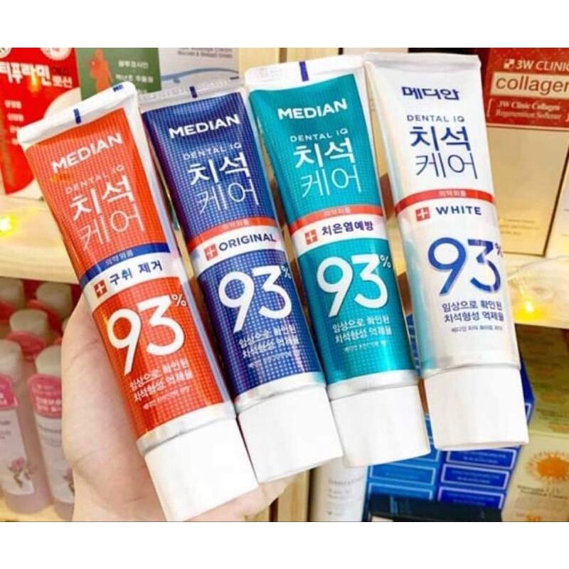 Kem đánh răng Median 93 làm trắng răng Chính Hãng Hàn Quốc