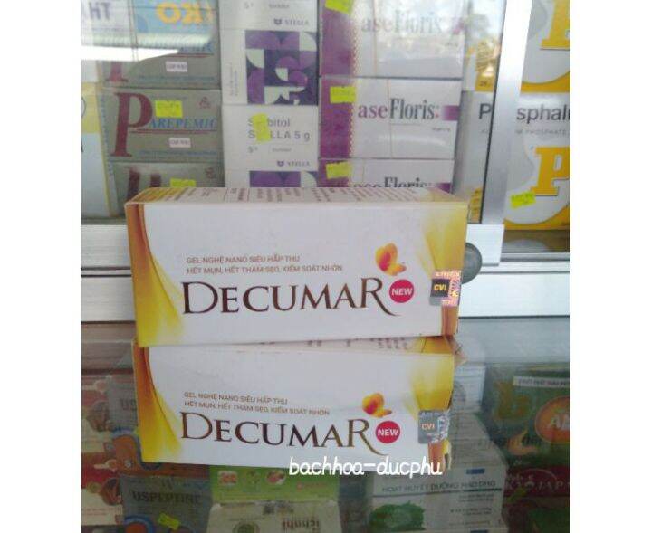 DECUMAR hết mụn hết, thâm sẹo, kiểm soát nhờn