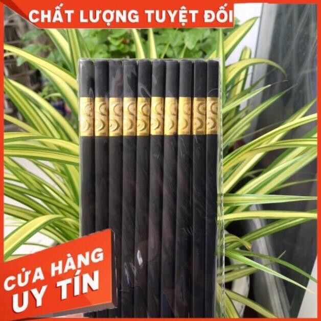 ❤️Đũa Hợp Kim 27CM Cao Cấp Xuất Hàn Combo 10 Đôi