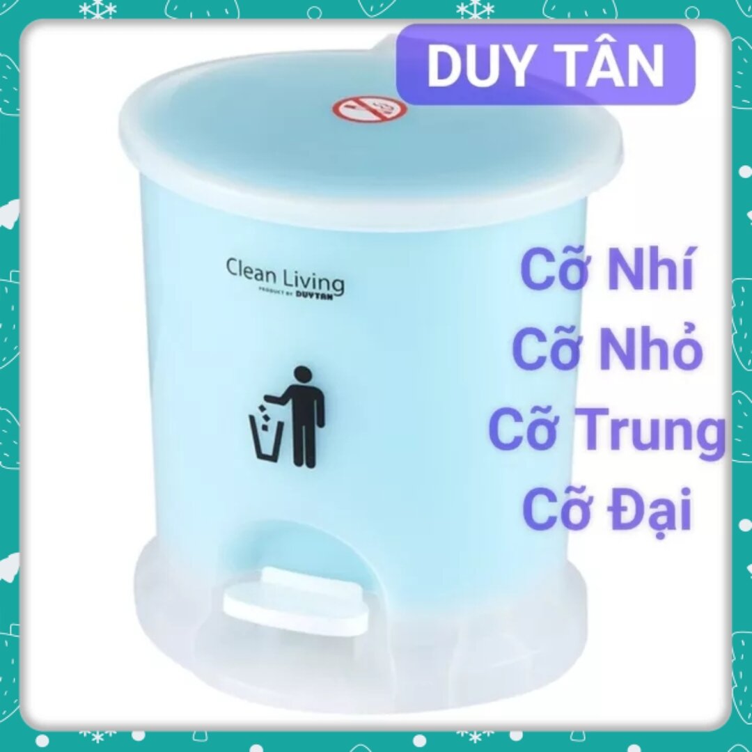 Thùng rác oval Duy Tân các cỡ