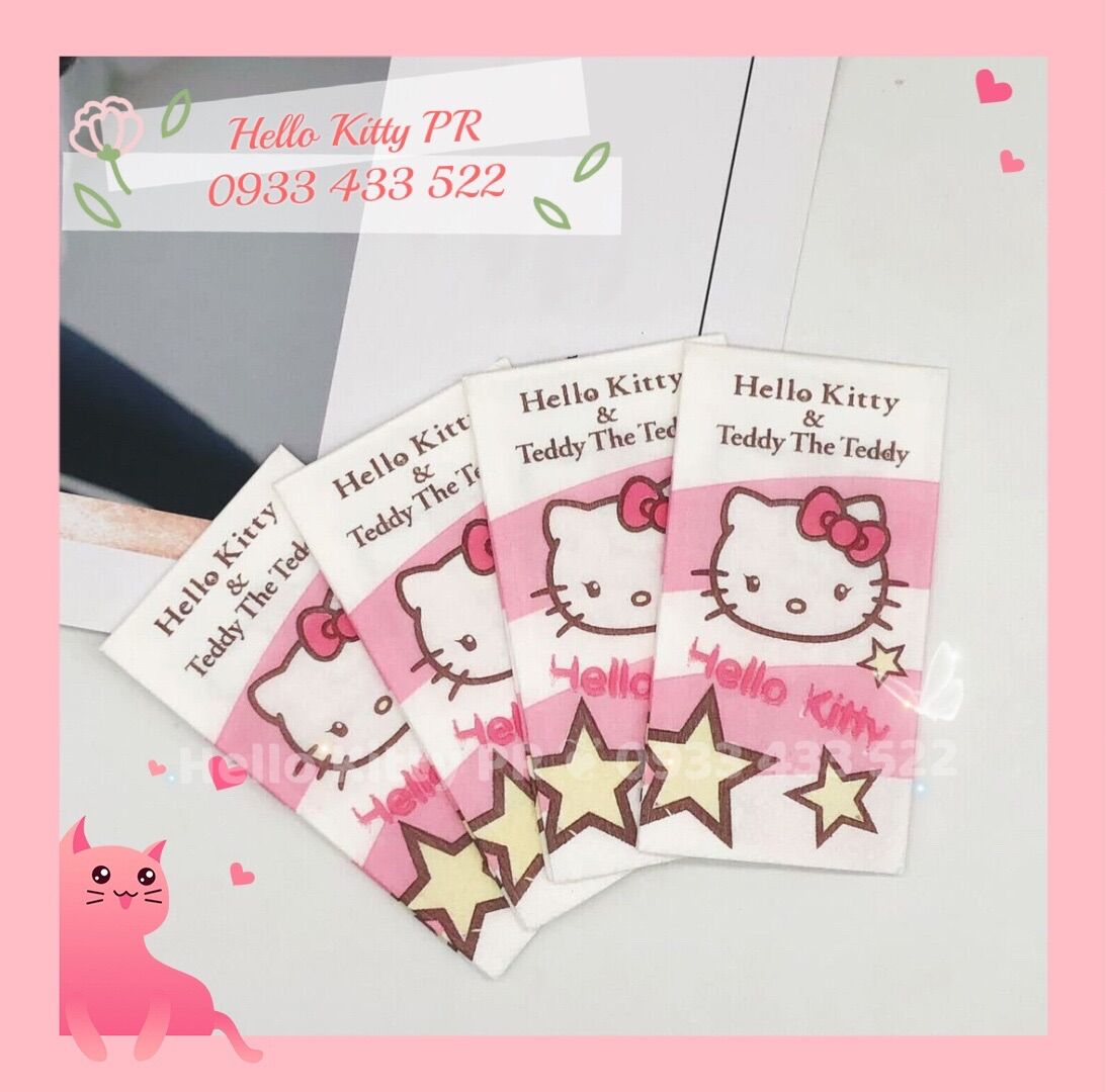 Khăn giấy bỏ túi Hello Kitty