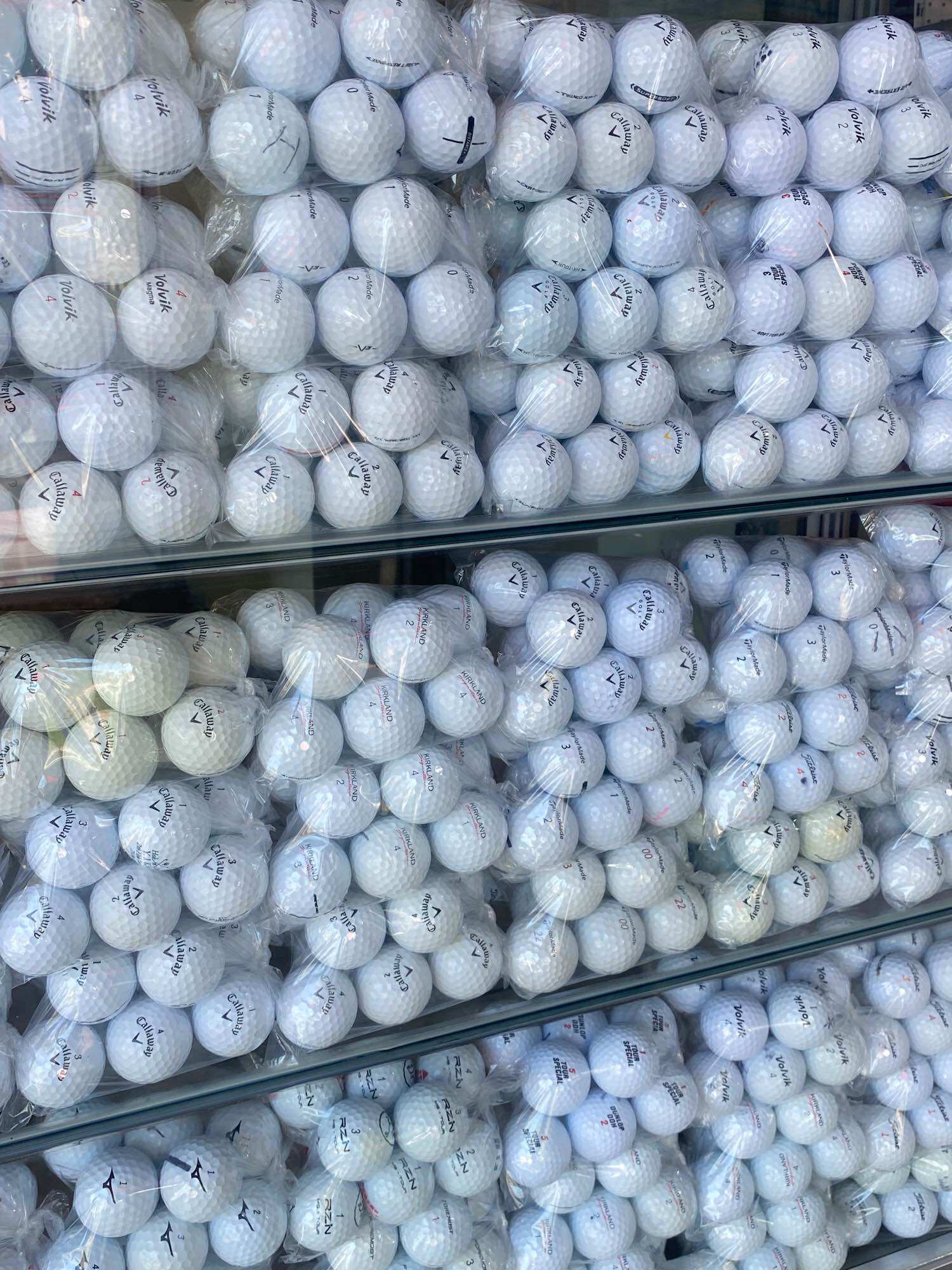 Bóng golf nhiều thương hiệu giá rẻ(combo 10 quả)