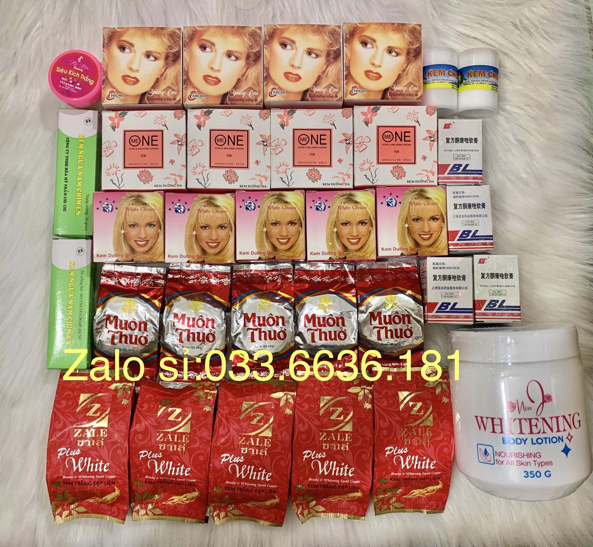 Combo kem trộn trắng da toàn thân nhanh theo công thức spa 3