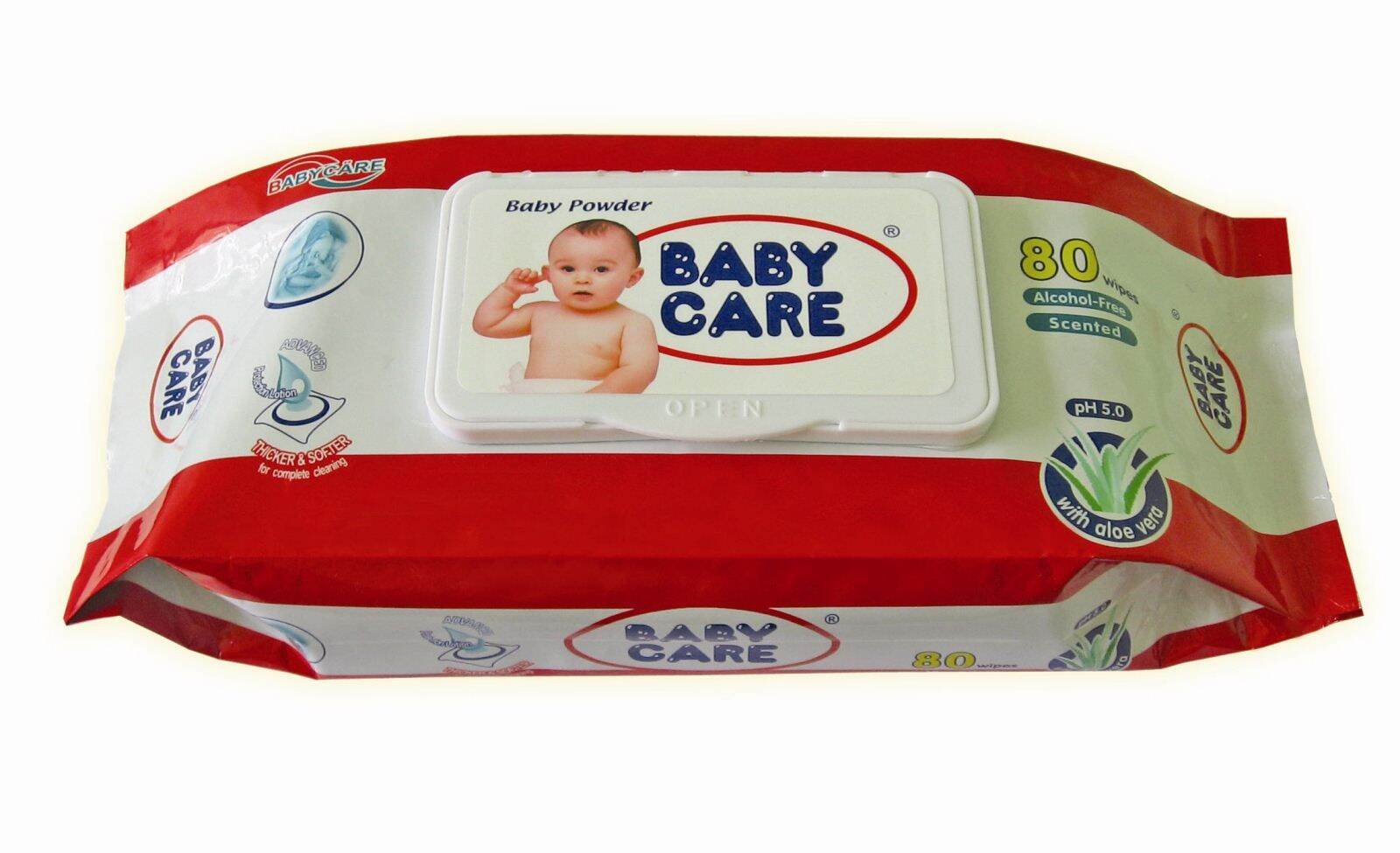 COMBO 3 KHĂN ƯỚT BABY CARE 80gr