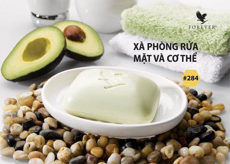 [Hcm]Xà Phòng Cục Rửa Mặt Và Cơ Thể Aloe Avocado Face & Body Soap #284 Flp