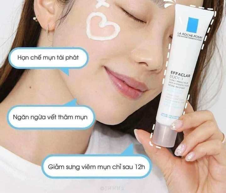 Sample Kem Dưỡng Giảm Mụn Laroche Posay Effaclar Duo+ .