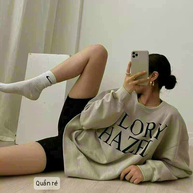 Quần ôm ngố dáng ôm legging