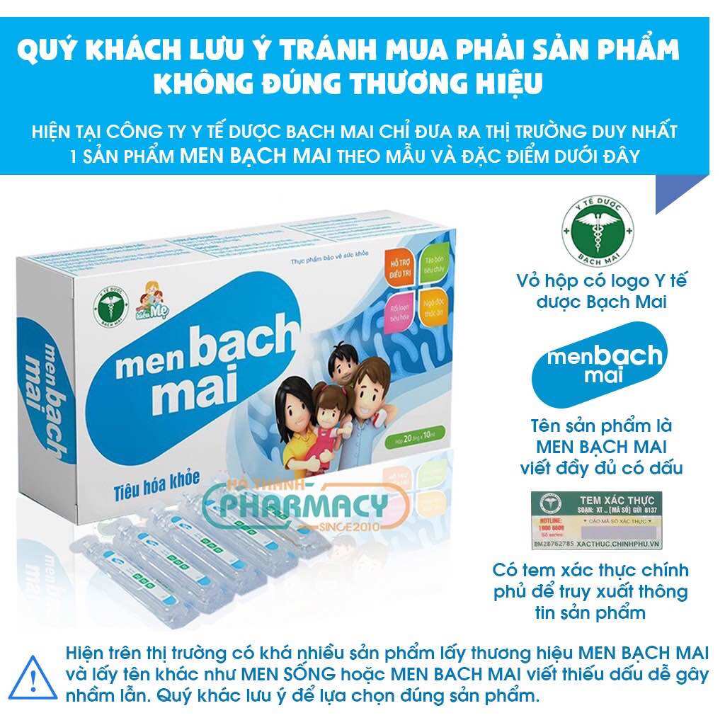 Men sống bạch mai.