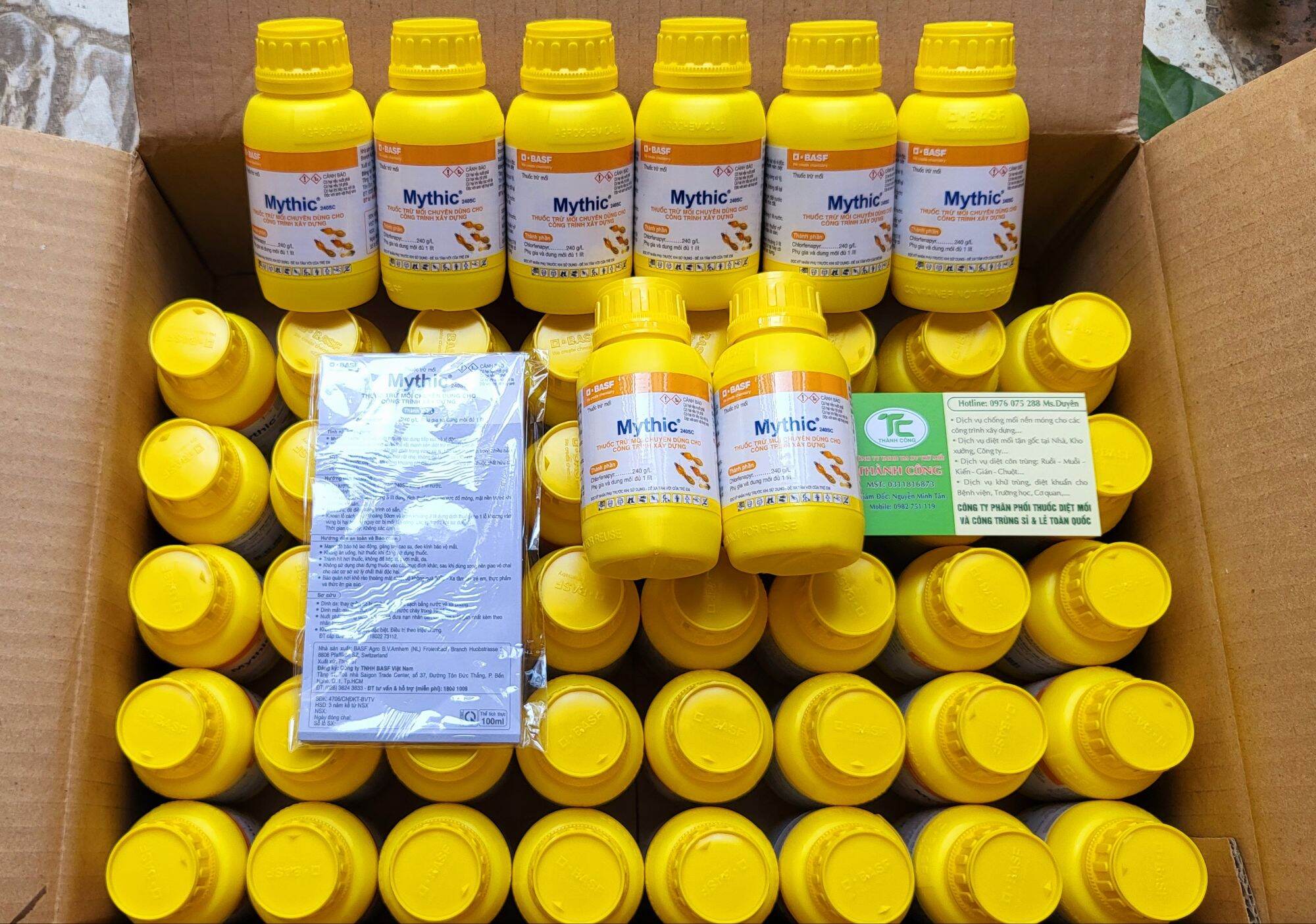 (Tặng Bình Xịt) Thuốc diệt mối Mythic 240SC Bafs CHLB Đức 100ml cao cấp