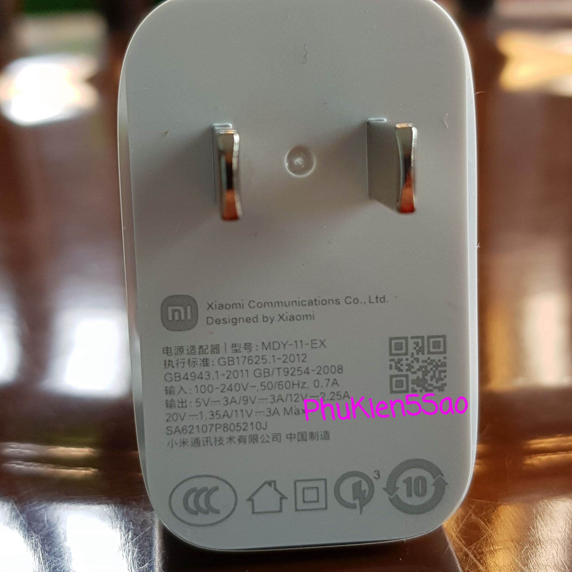 Củ Sạc Nhanh 33W XIAOMI, REDMI, POCO New Seal.