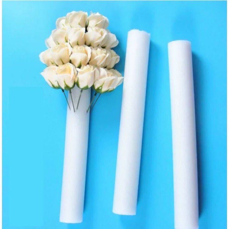 Xốp cây tròn bó hoa, dài 50cm, đường kính 4cm