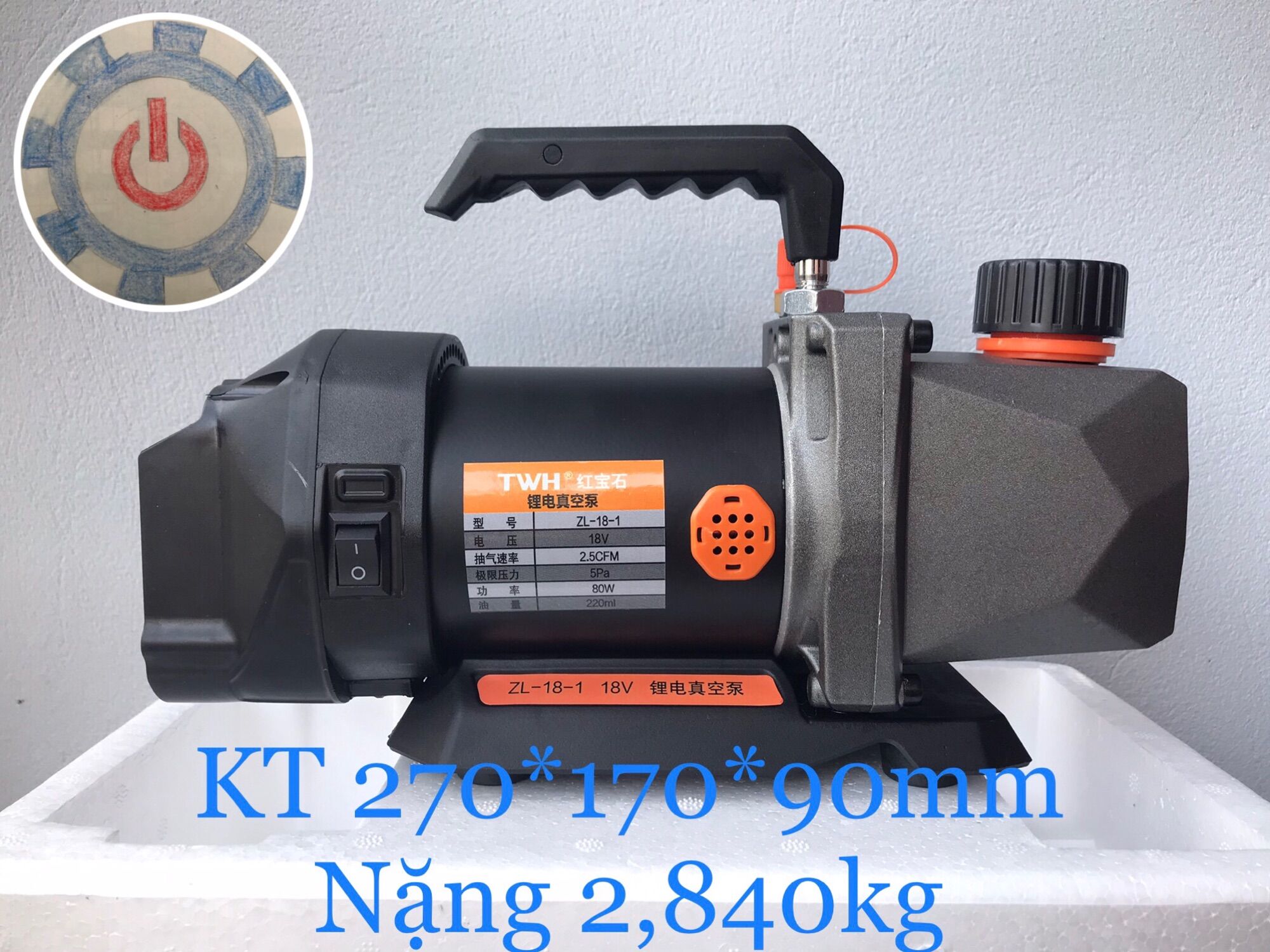 Máy hút chân không Điều Hoà