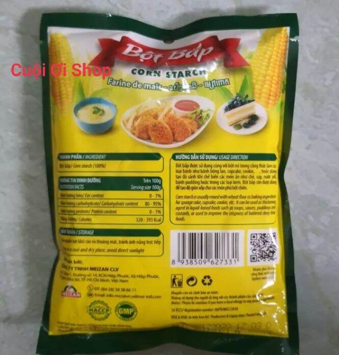 Bột Bắp Meizan gói 150gr
