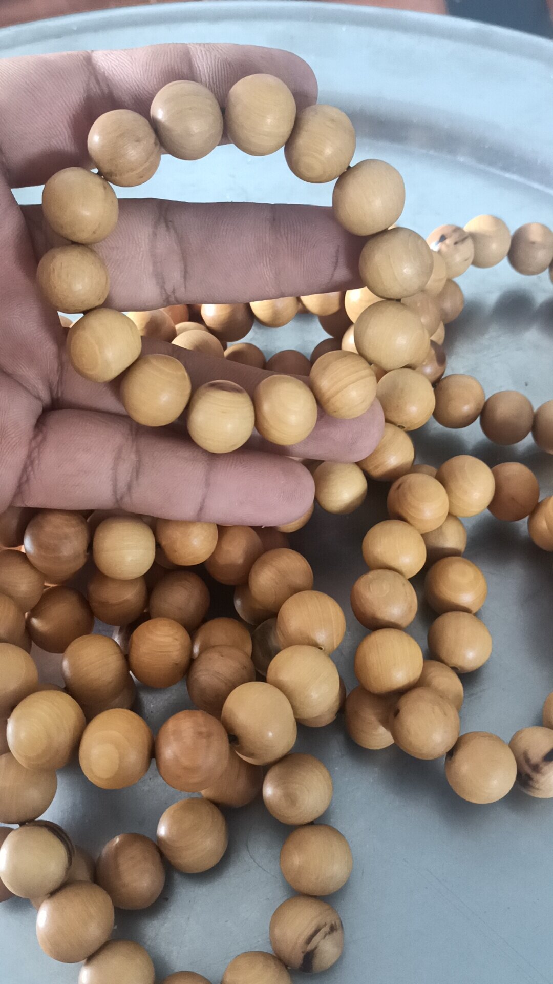 chuỗi gỗ quỹ kiến sầu 15li (giác gỗ)