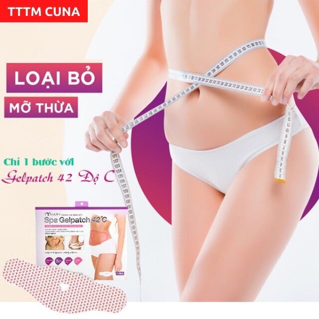 Miếng dán tan mỡ bụng Spa Hàn Quốc