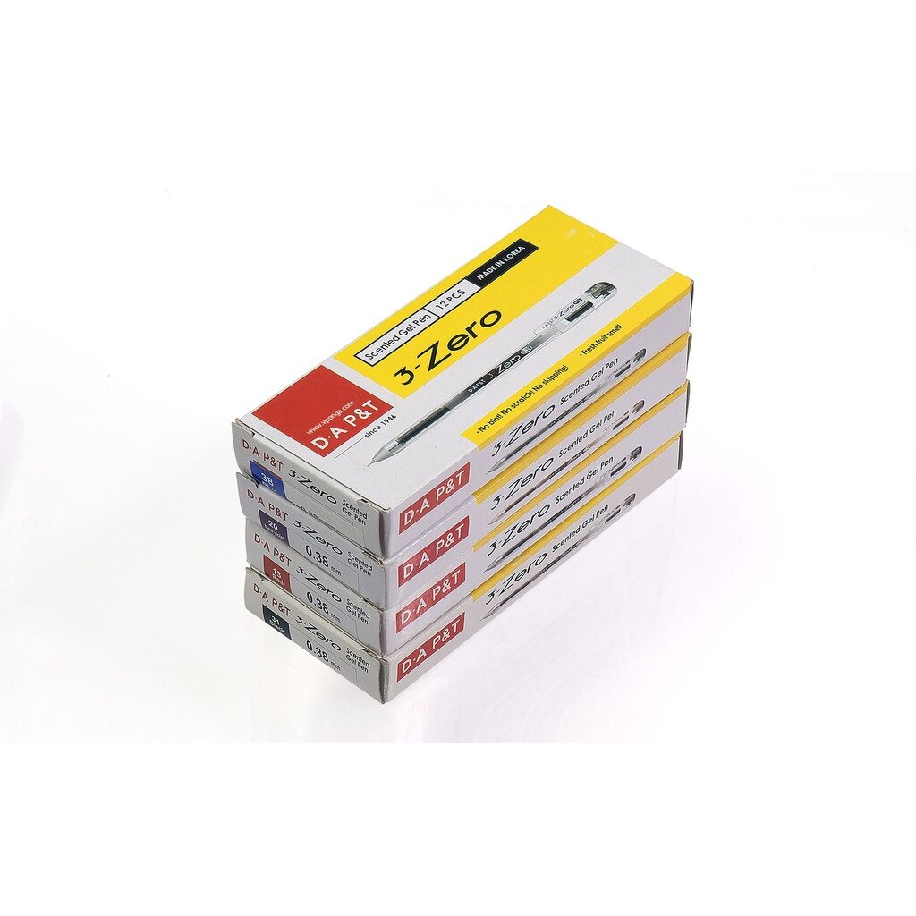 Hộp 12 cây Bút gel D.A P&T 3-Zero