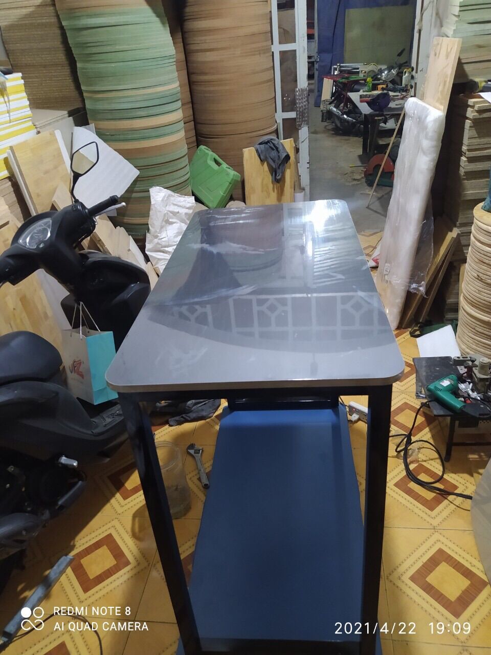 BÀN LÀM VIỆC văn phòng 50*100*75cm