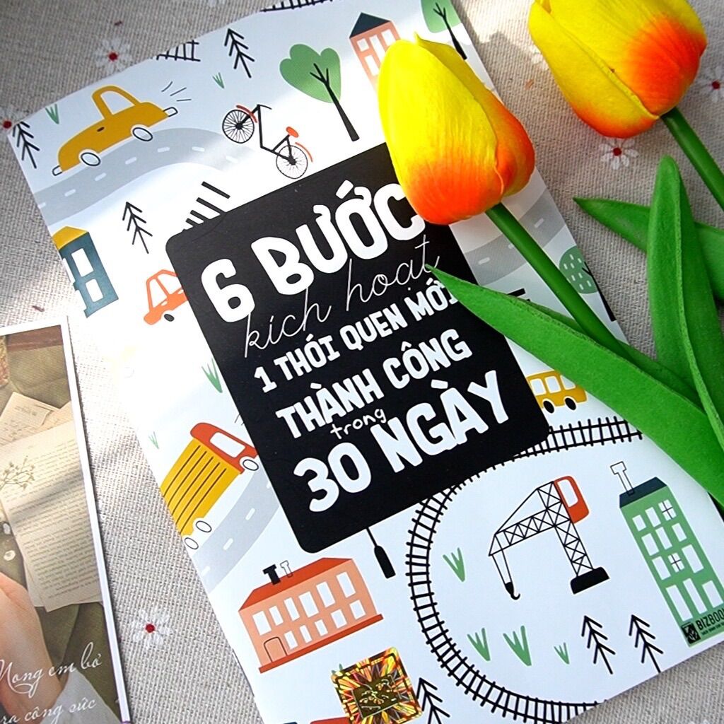 Sổ Tay 6 bước kích hoạt 1 thói quen mới thành công trong 30 ngày