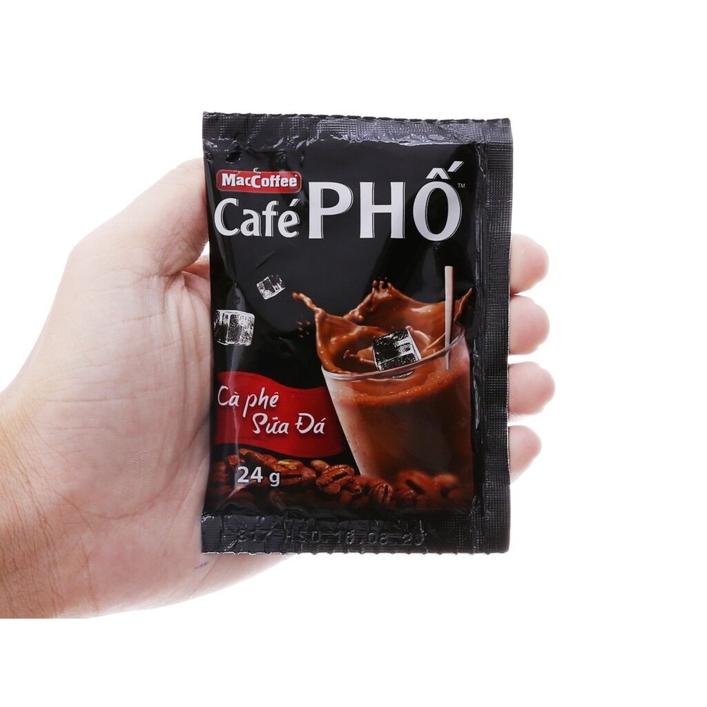 Cà phê Phố sữa đá 10gói *24g