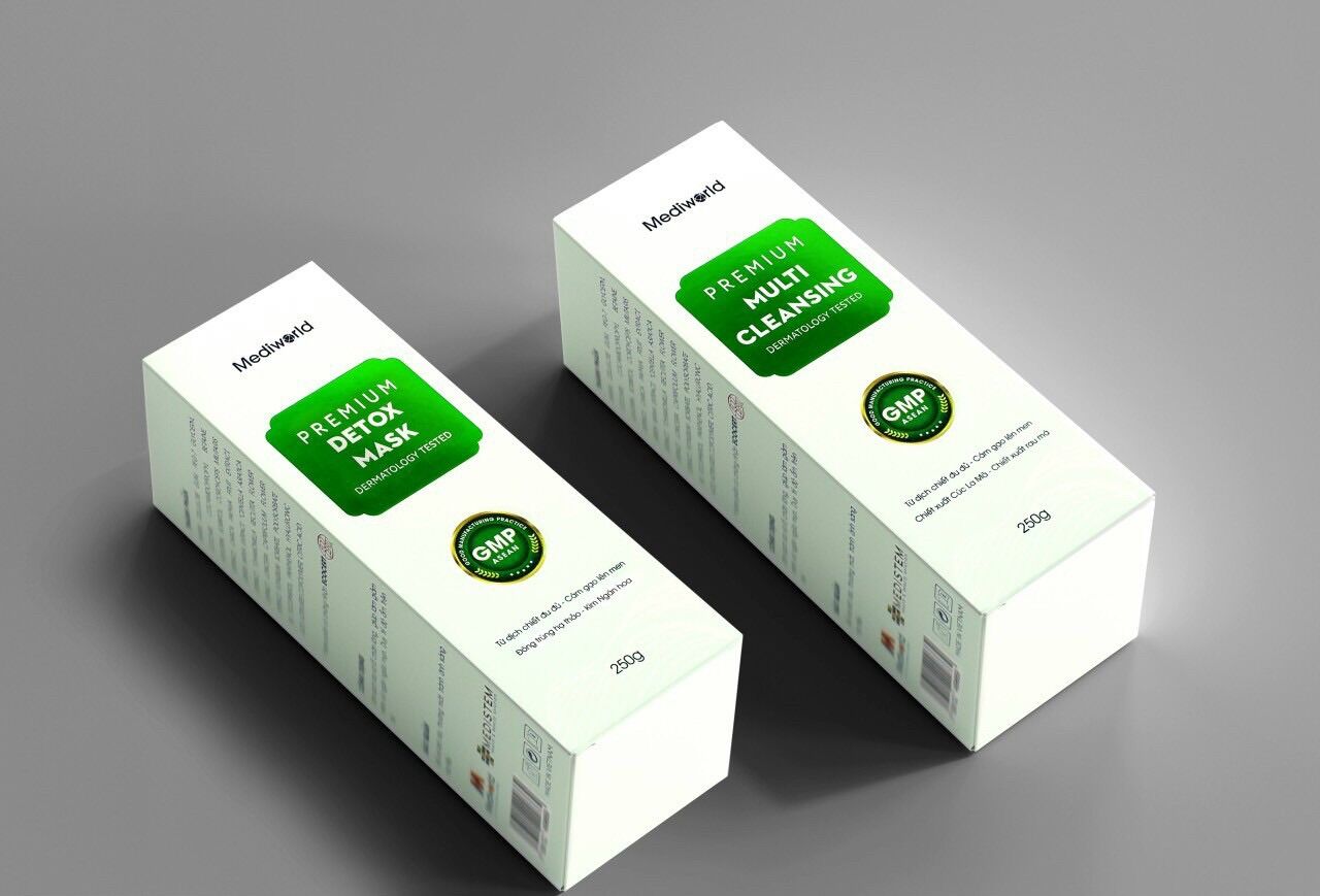 Mẫu mới" Mặt Nạ Thải Độc Premium Detox Mask 250g
