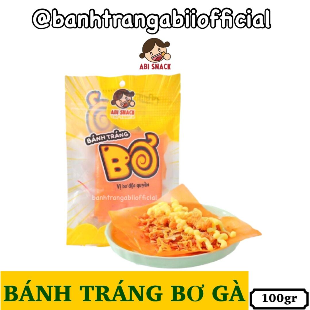 Bánh tráng bơ gà Abi