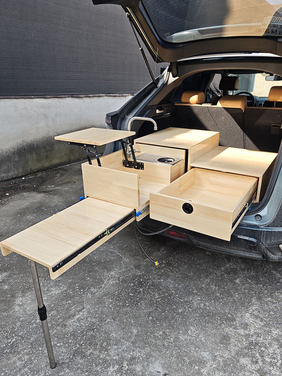 YIMUJIZHU | Portable Car Rear Trunk Outdoor Kitchen Giá 9,035,000 Đồng*Miễn phí vận chuyển