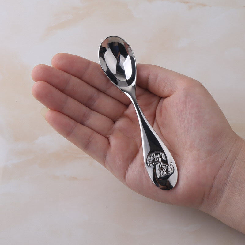 BÁO GIÁ Dao Làm Bếp Trẻ Em | Shopee Lazada Sendo Tiki mới nhất 16 Trẻ Em Muỗng Bằng Thép Không Gỉ 1810 Muỗng Nhỏ Phim Hoạt Hình Làm Sâu Sắc Thêm Muỗng Cho Bé Bộ Đồ Ăn Di Động Hộ Gia Đình
