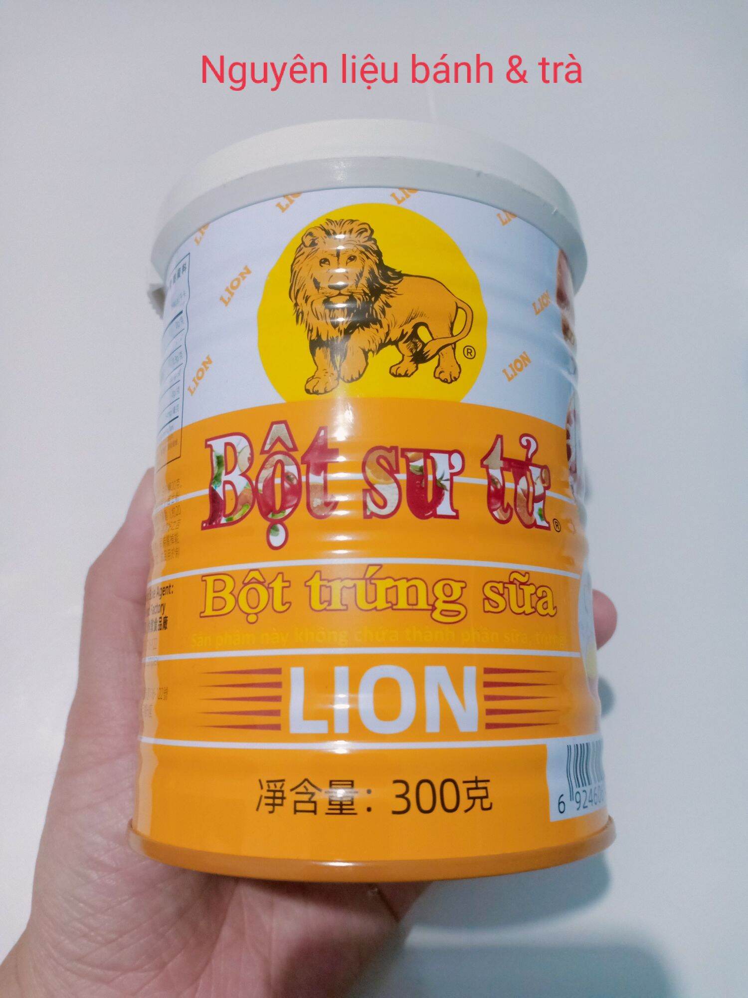 Bột sư tử LION CUSTARD POWER  BỘT TRỨNG SỮA 300G BỘT LÀM BÁNH CUSTARD