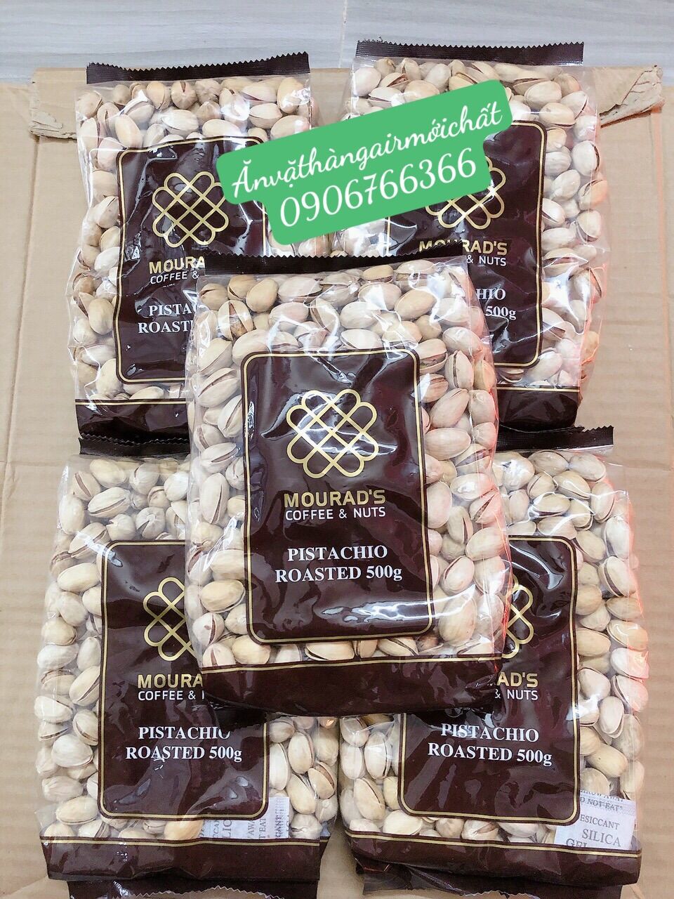 [Beautiful Date October 2027] Mourad's Australian Pistachios 500 Gram Pack