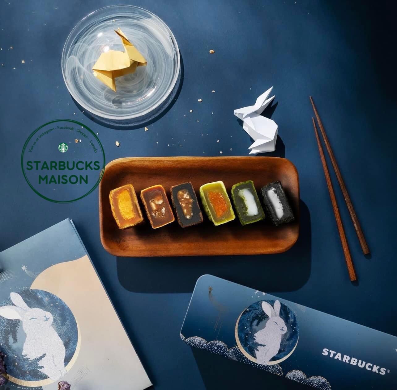|starbucks chính hãng| bánh trung thu starbucks