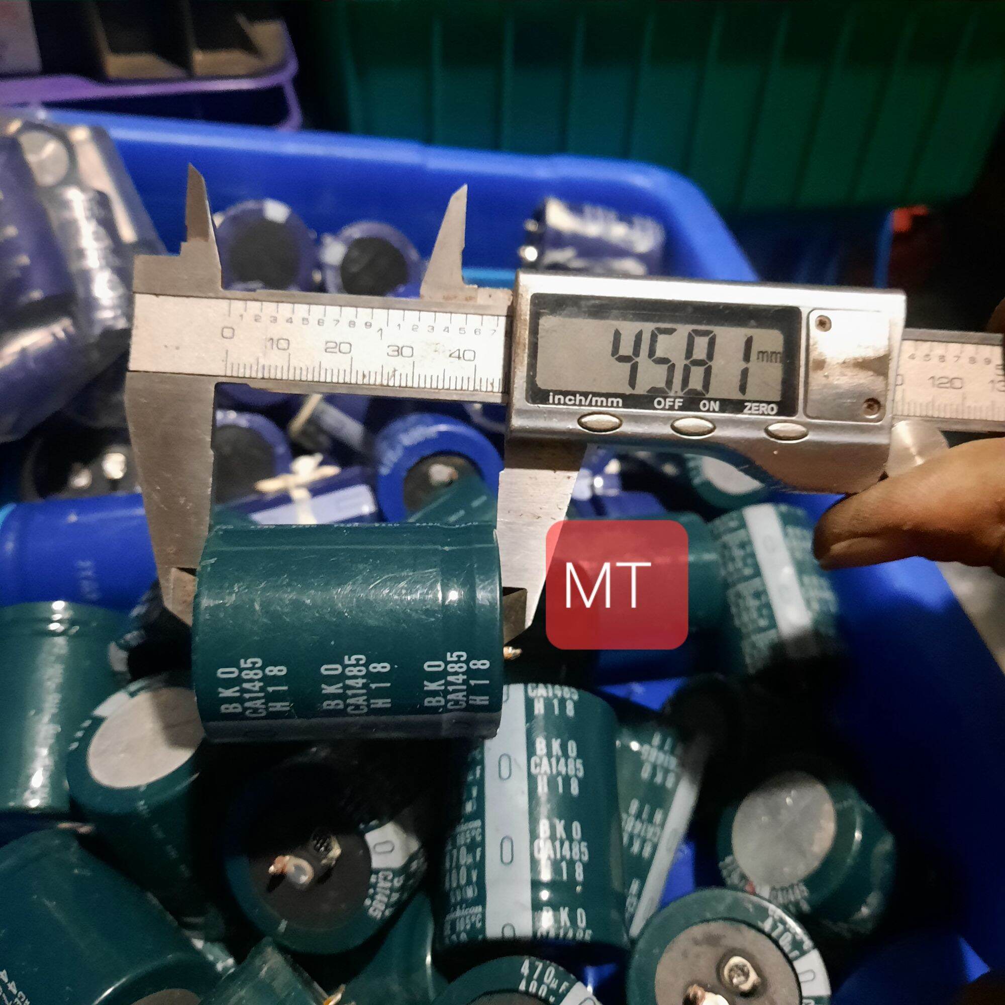 Tụ 470uf-400v/450v (size 3,5cm) tụ sịn hàng TM