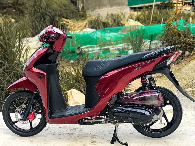 Màu sơn Đỏ Mận hệ 1K ( Sơn oto - xe máy ), MotokieuMaiThànhĐạt