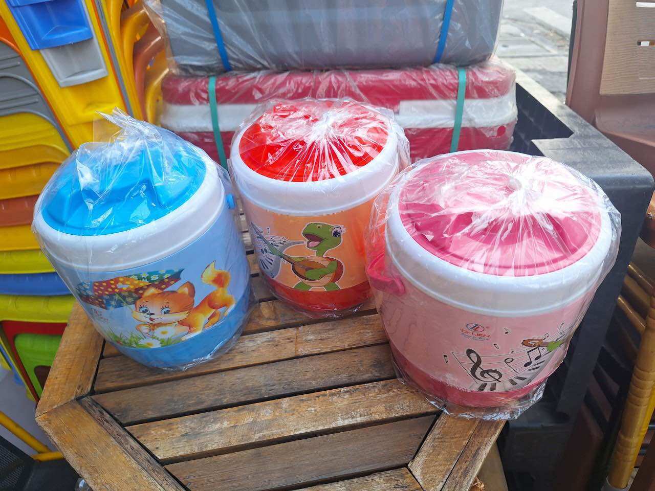 Bình/ Xô trà sữa 1 lít - lucky