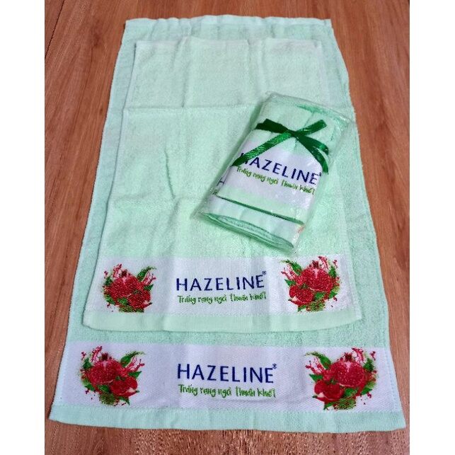 Combo 2 khăn cao cấp (1 khăn mặt 30x50cm + 1 khăn tắm 35x60cm)