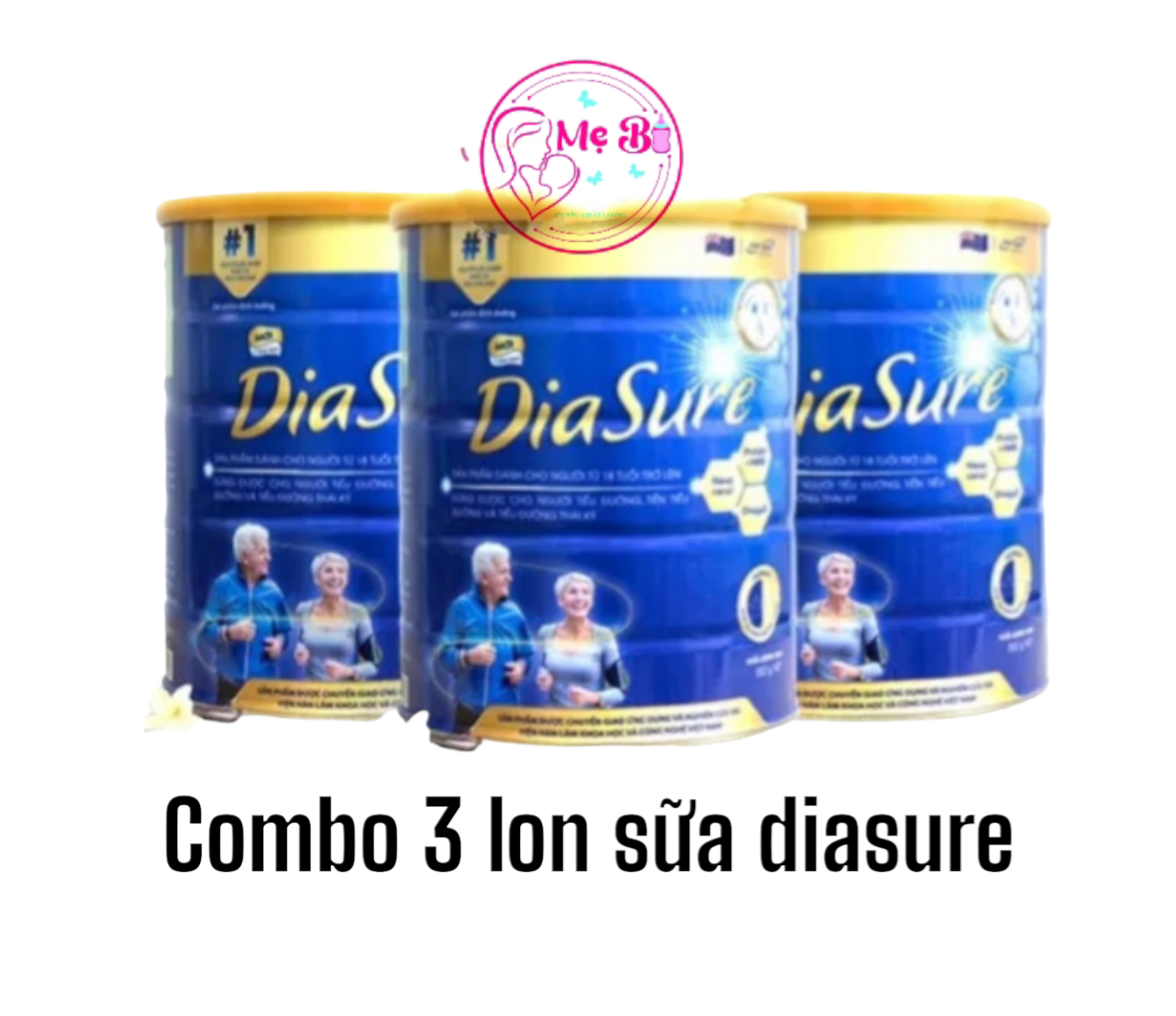 Sữa diasure combo 3 hộp sữa tiểu đường diasure mẫu mới