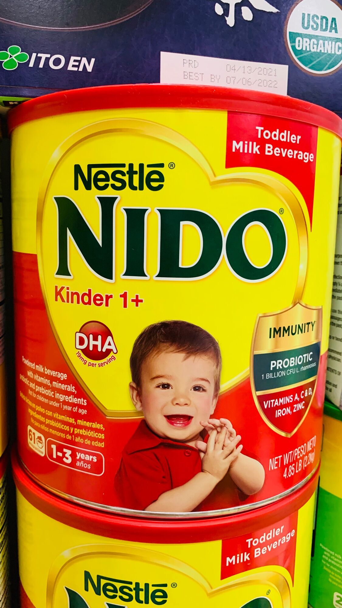 Sữa bột nido nắp đỏ 2,2kg