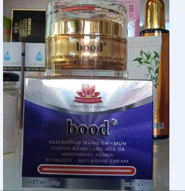 Kem bood mụn ,trắng da ,chống nắng ,giảm lão hóa 4in1 30g