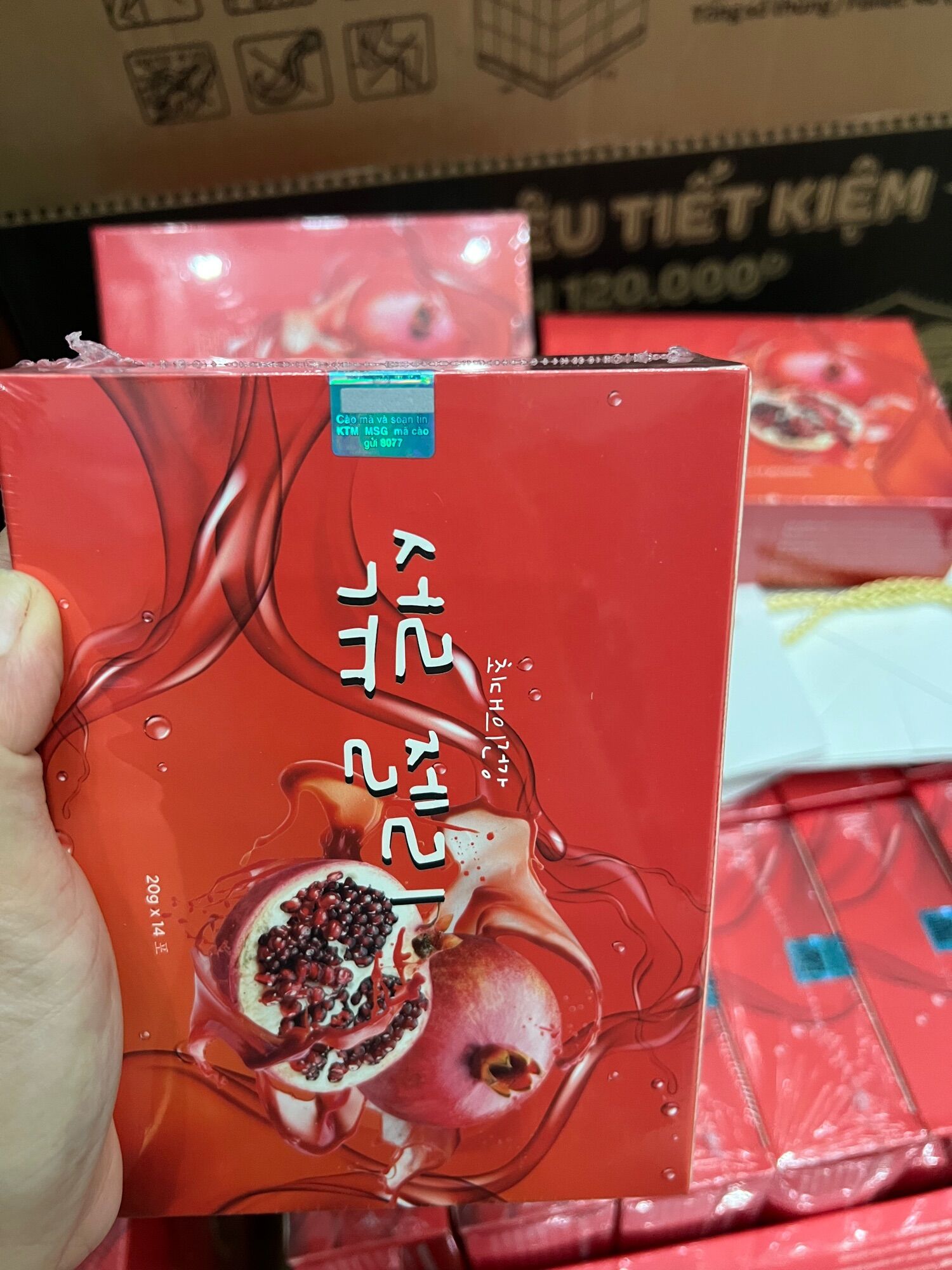 Combo ba hộp thạch lựu giảm cân chính hãng