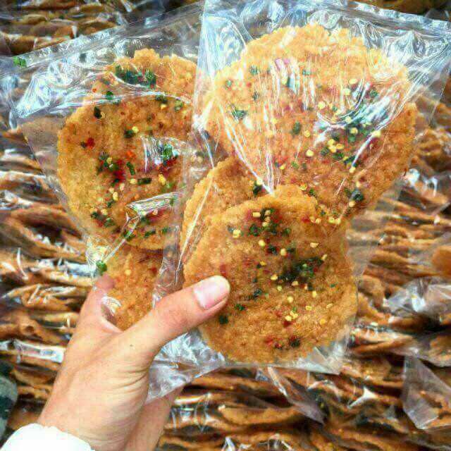 10 Bịch Cơm Cháy Mắm Hành siêu Hottt